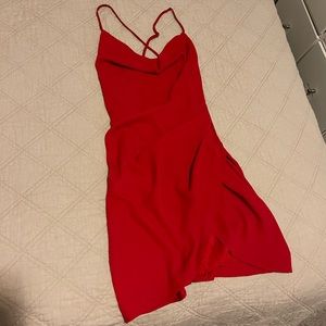 Red Mini Dress Size XS